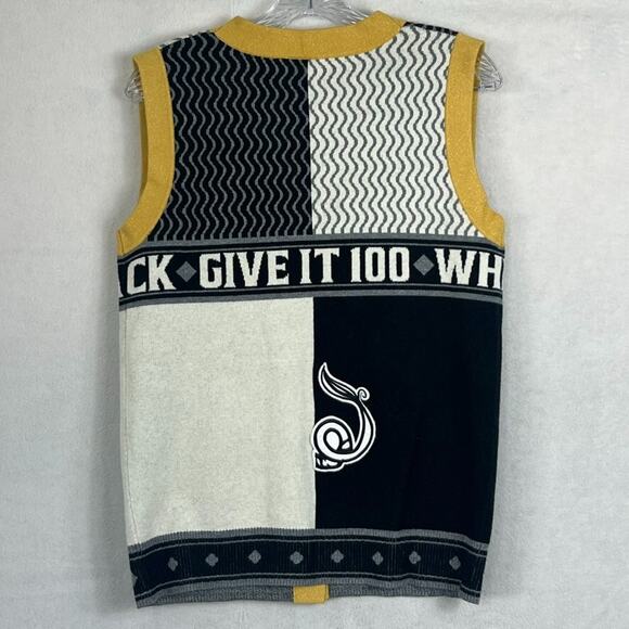 WhistlePig Rye Whiskey Sweater Vest Men Small UGLY Christmas X-Mas - Picture 3 of 8